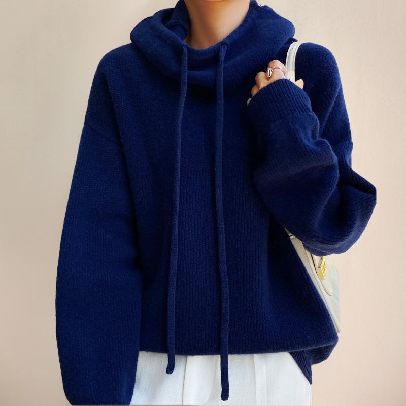 Oversize Kaschmir Winterpullover Für Damen | Rollkragen