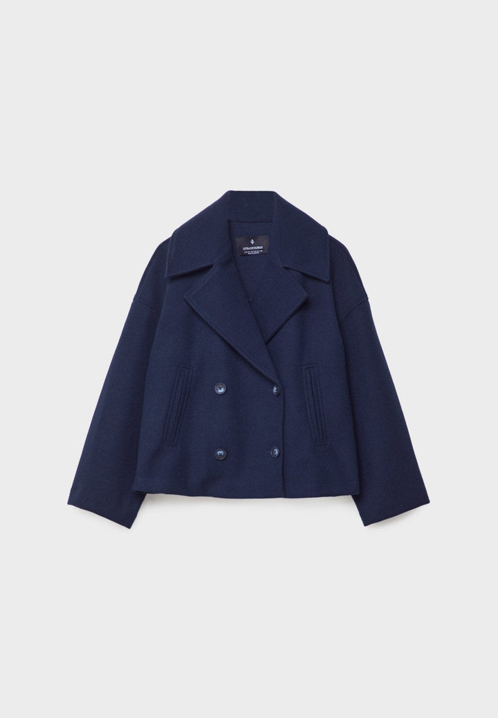 Damen Kurzjacke Mit Knopfdetail | Winter