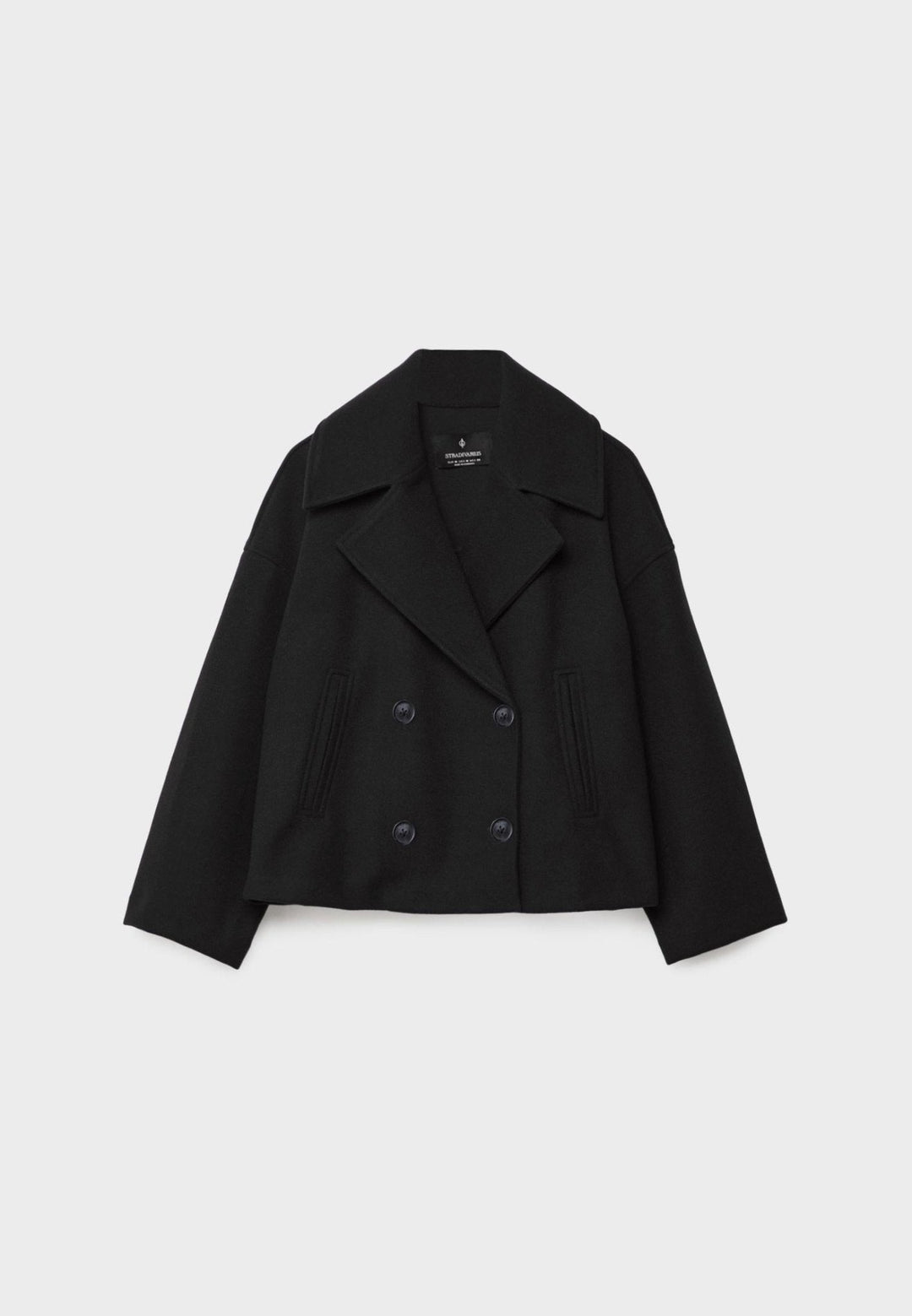 Damen Kurzjacke Mit Knopfdetail | Winter