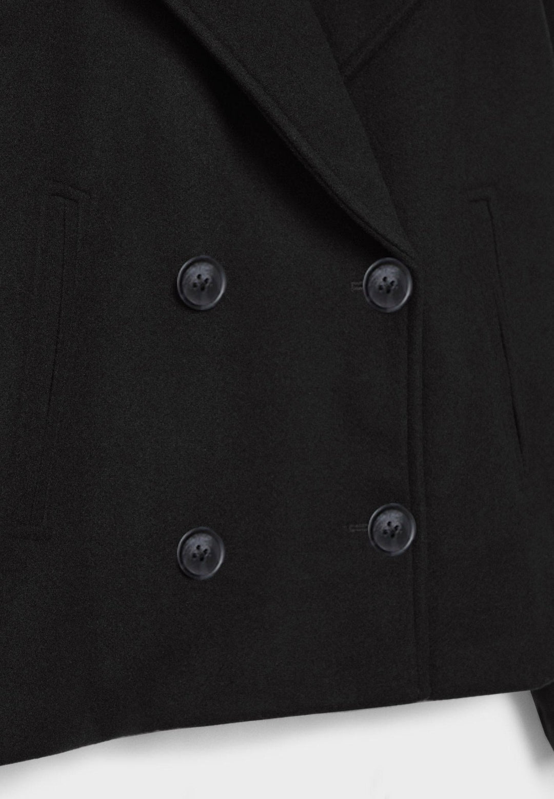 Damen Kurzjacke Mit Knopfdetail | Winter