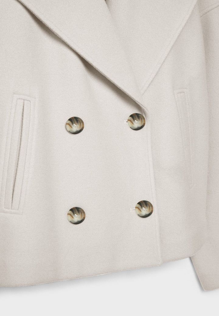 Damen Kurzjacke Mit Knopfdetail | Winter