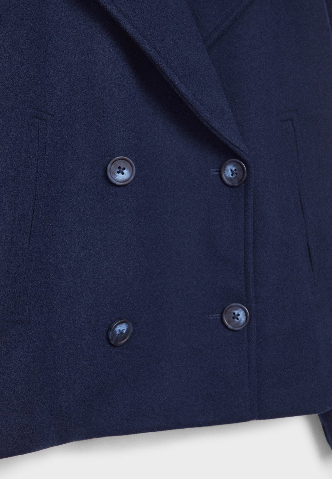 Damen Kurzjacke Mit Knopfdetail | Winter