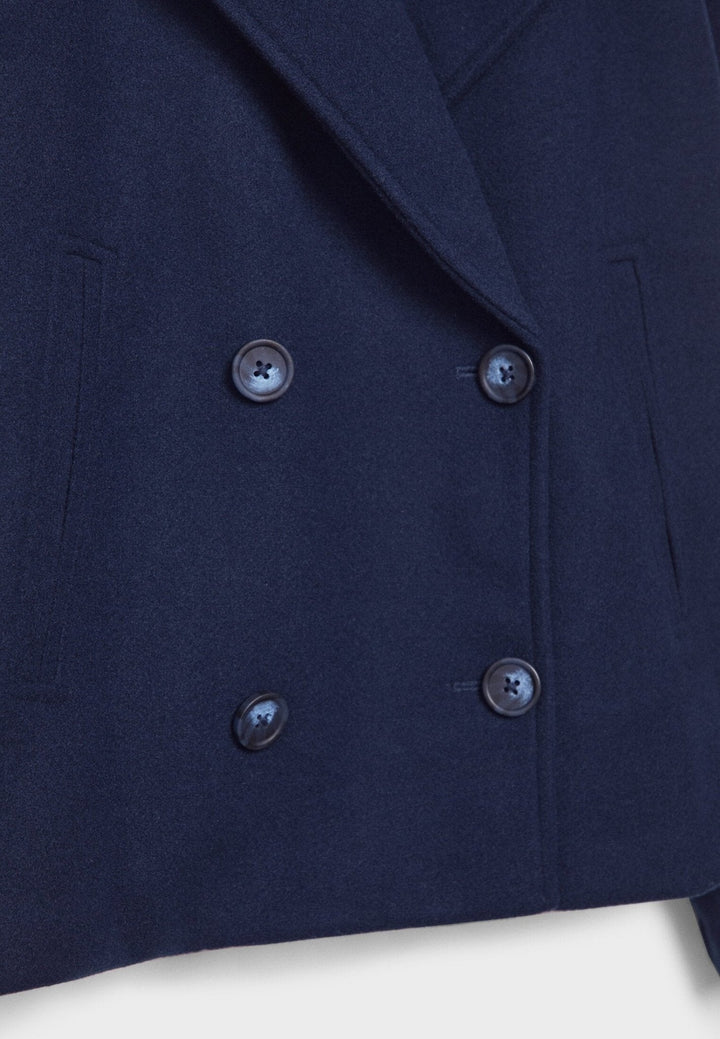 Damen Kurzjacke Mit Knopfdetail | Winter