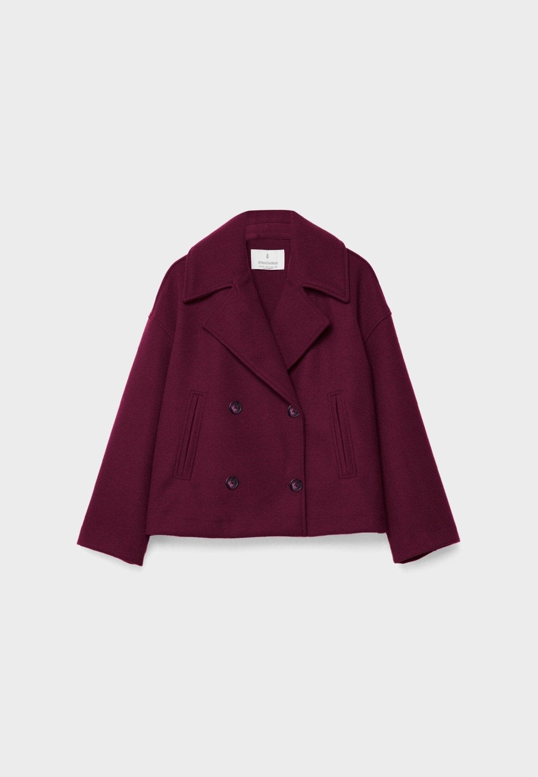 Damen Kurzjacke Mit Knopfdetail | Winter
