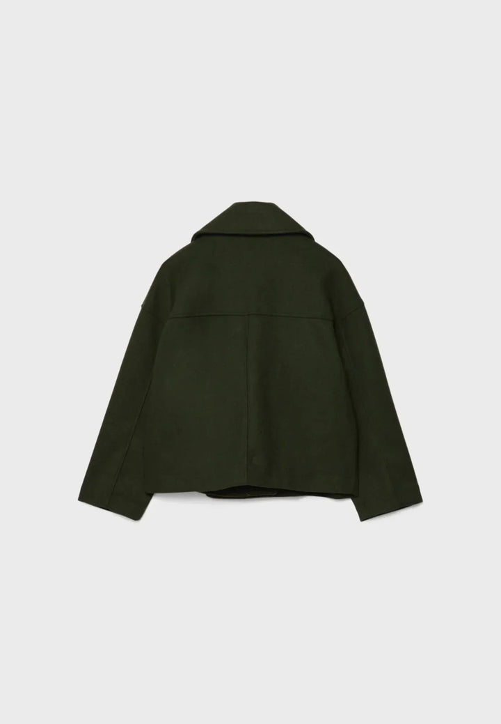 Damen Kurzjacke Mit Knopfdetail | Winter