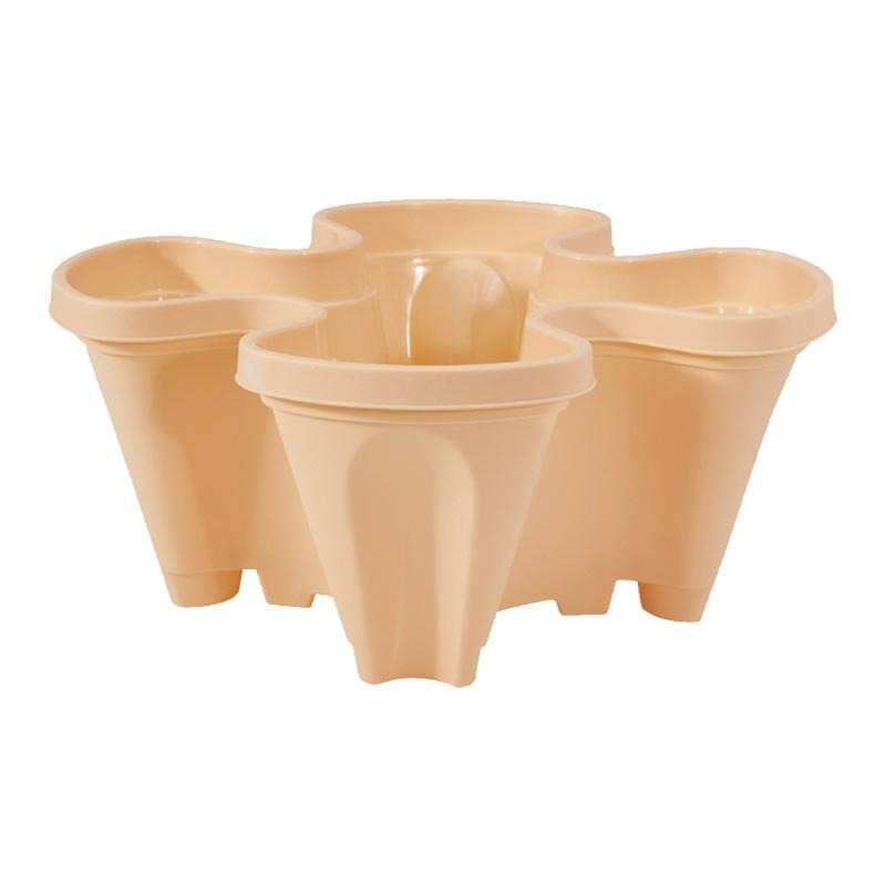 Vertical Garden Planter Plant Pots 4 Layer Stackable