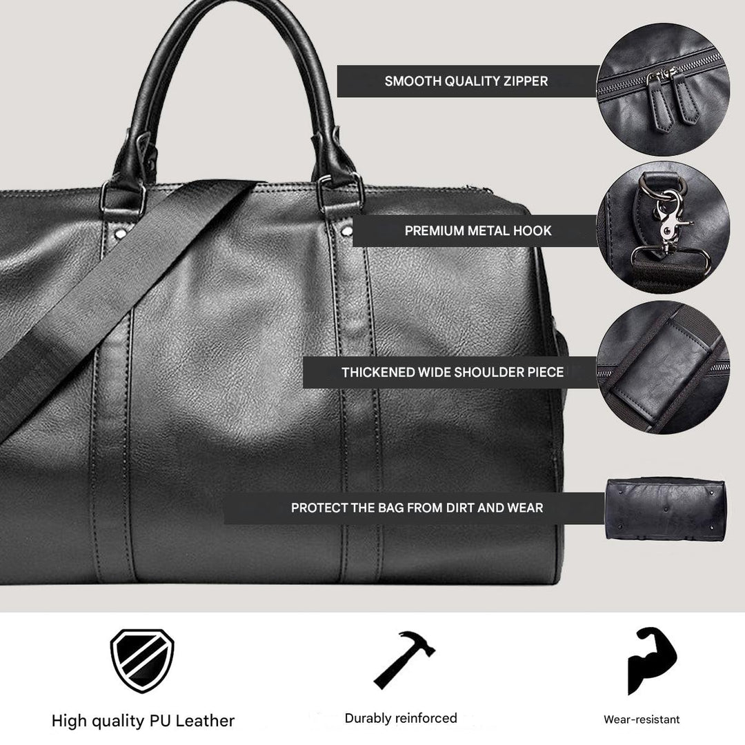Carry-On Travel Duffel Spacious Design with Multiple Carry Options