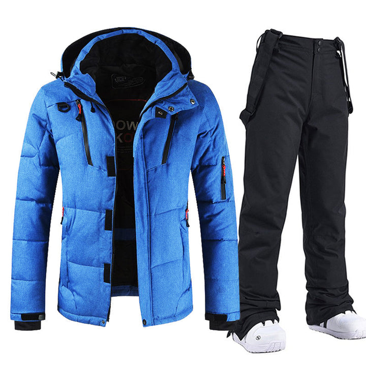 Gepolsterte Ski-Jacke Und Hose Set | Winter