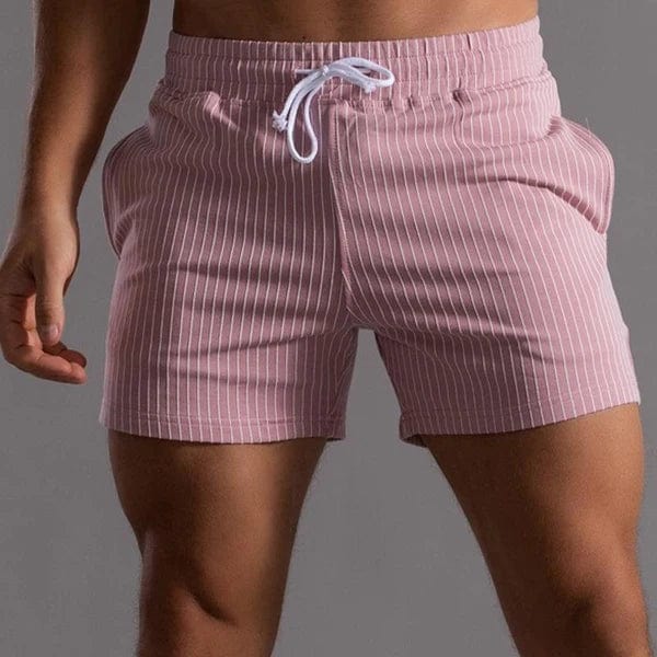 Lässige Gestreifte Shorts Für Männer | Sommer