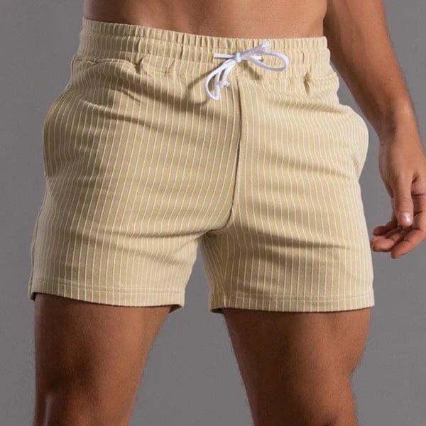 Lässige Gestreifte Shorts Für Männer | Sommer