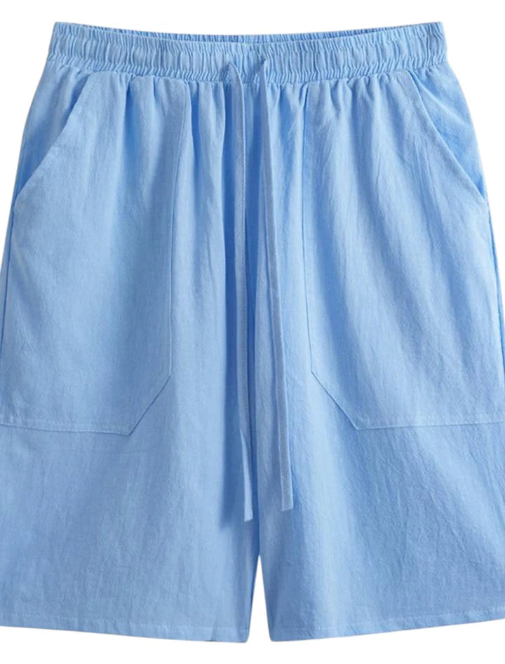 George | Kurze Leinenhose Für Herren