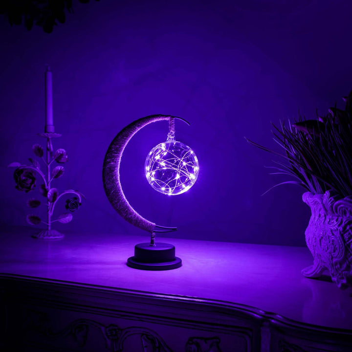 Decorative Moon Table Lamp LED Ambient Night Light