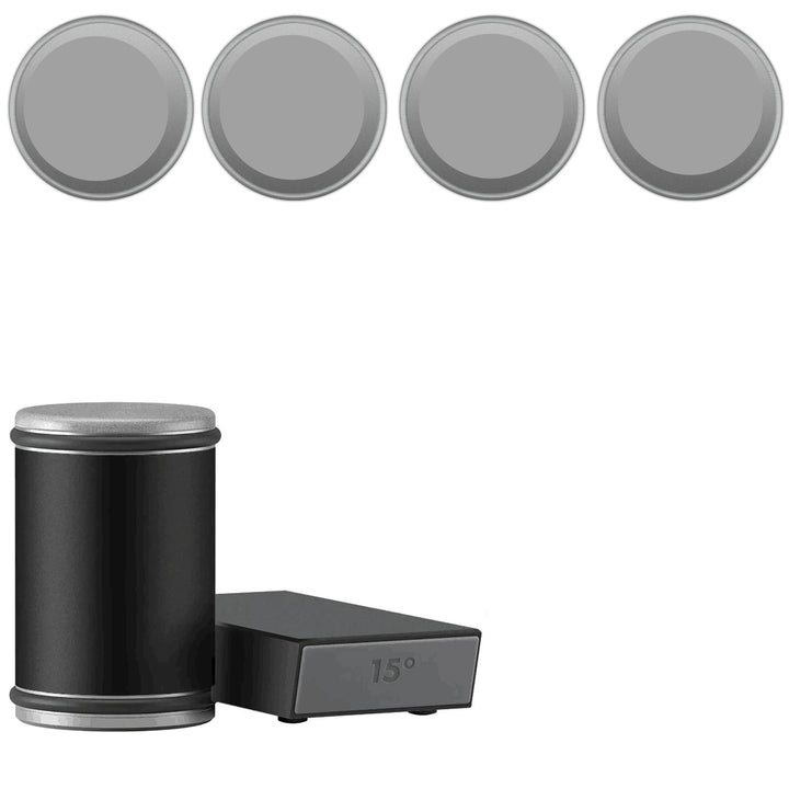 Knife Sharpener Set Dual Angle Rolling Edge System