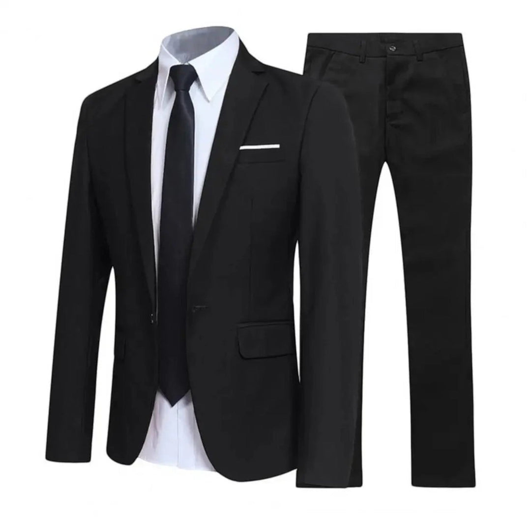 Bastien | Eleganter Zweiteiliger Hochzeitsanzug Für Herren