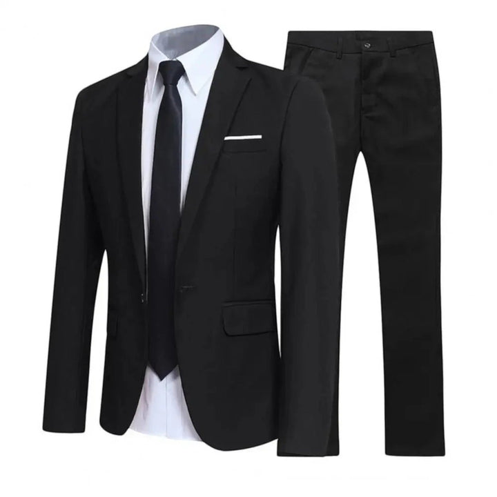 Bastien | Eleganter Zweiteiliger Hochzeitsanzug Für Herren