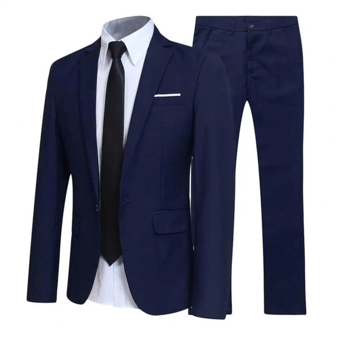 Bastien | Eleganter Zweiteiliger Hochzeitsanzug Für Herren