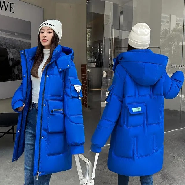 Lange Daunenjacke Für Damen | Winter