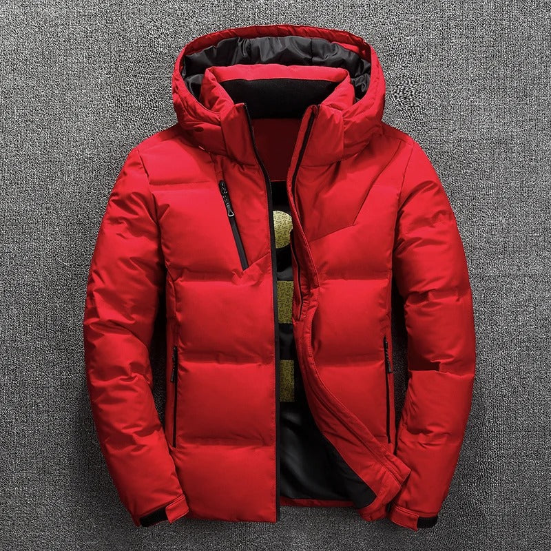 Herren Daunenjacke Mit Kapuze | Trendy