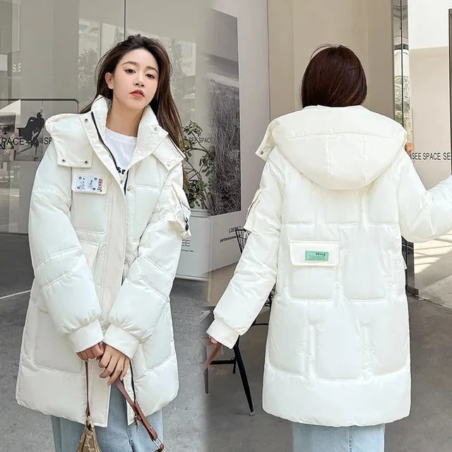 Lange Daunenjacke Für Damen | Winter
