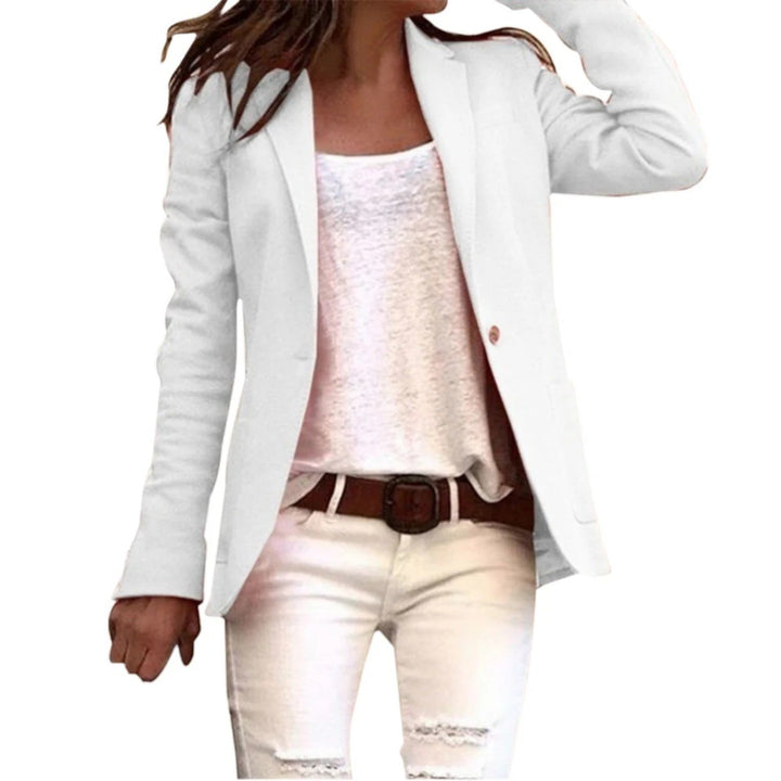Anouk | Lässiger Blazer Mit Einem Knopf Für Damen
