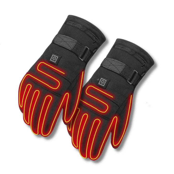 Heated Outdoor Gloves with Rechargeable Power Touchscreen Compatible