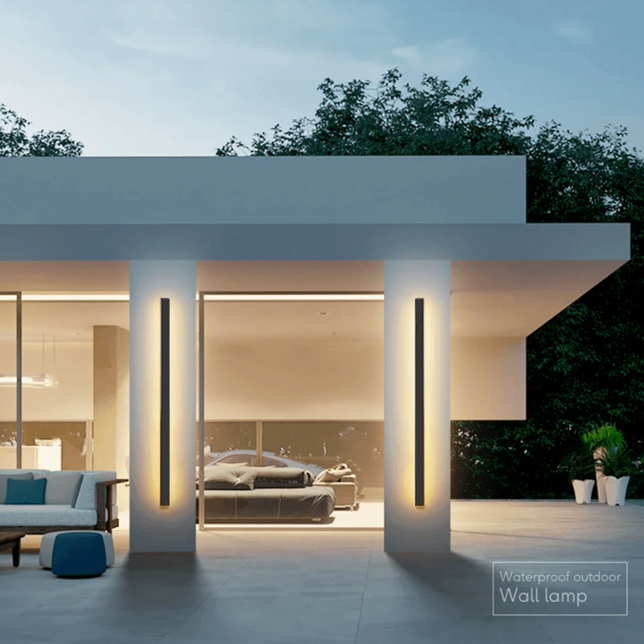LED-Außenwandleuchte –  Energiesparend & Modern | Ultramodernes Design für Garten, Terrasse & Hausfassade