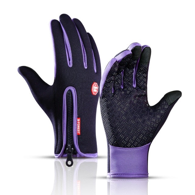 Warm Waterproof Gloves Touchscreen Winter Gloves with Secure Grip
