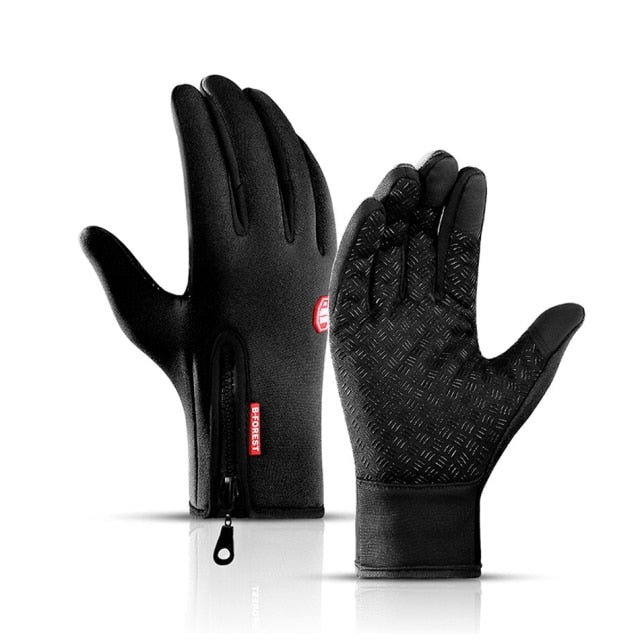 Warm Waterproof Gloves Touchscreen Winter Gloves with Secure Grip