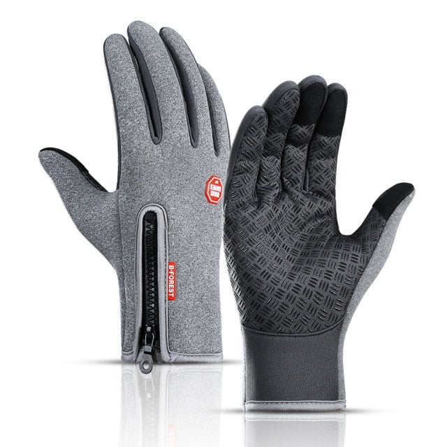 Warm Waterproof Gloves Touchscreen Winter Gloves with Secure Grip