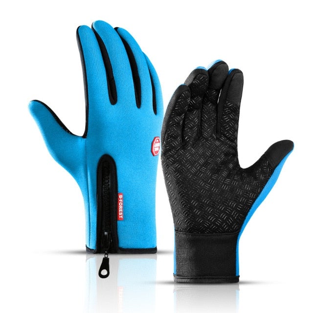 Warm Waterproof Gloves Touchscreen Winter Gloves with Secure Grip