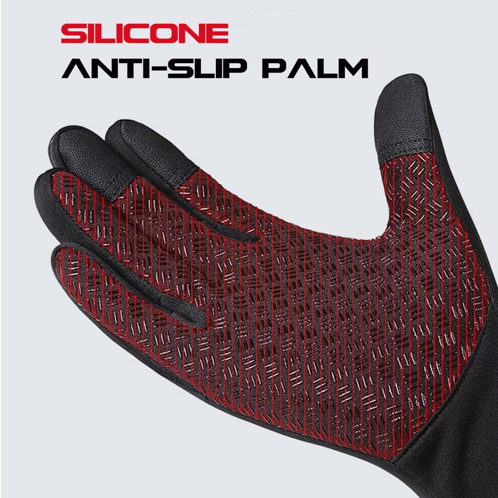 Warm Waterproof Gloves Touchscreen Winter Gloves with Secure Grip