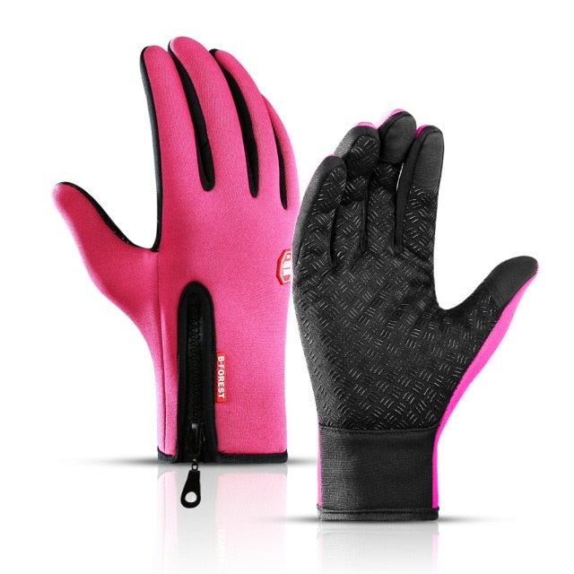 Warm Waterproof Gloves Touchscreen Winter Gloves with Secure Grip