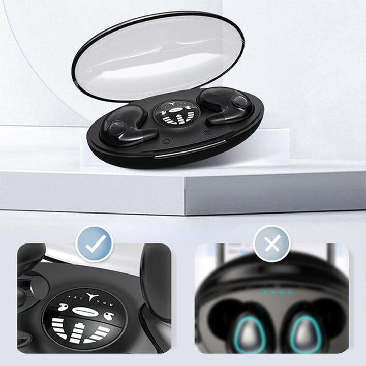 Wireless Sleep Earbuds Low-Profile Noise-Reducing Earphones