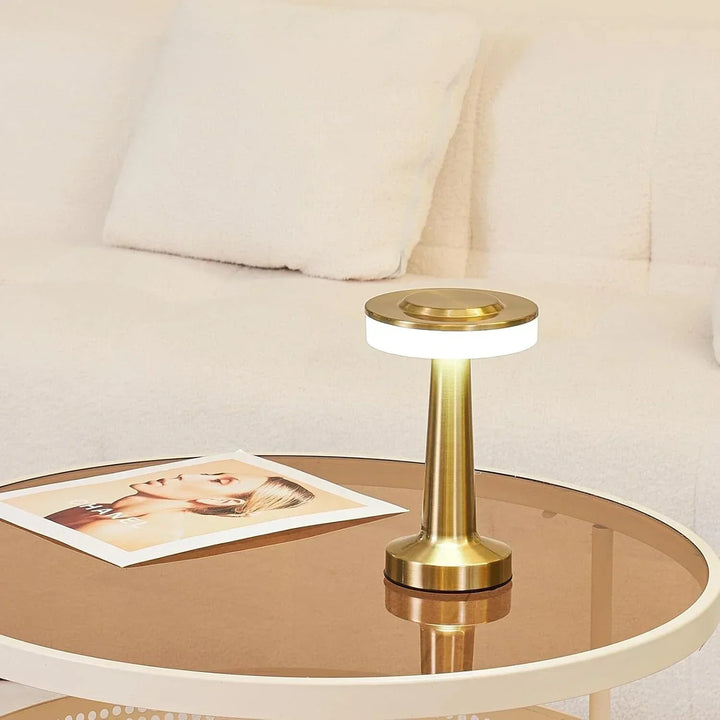 Portable Wireless Table Lamp Adjustable Touch Lighting