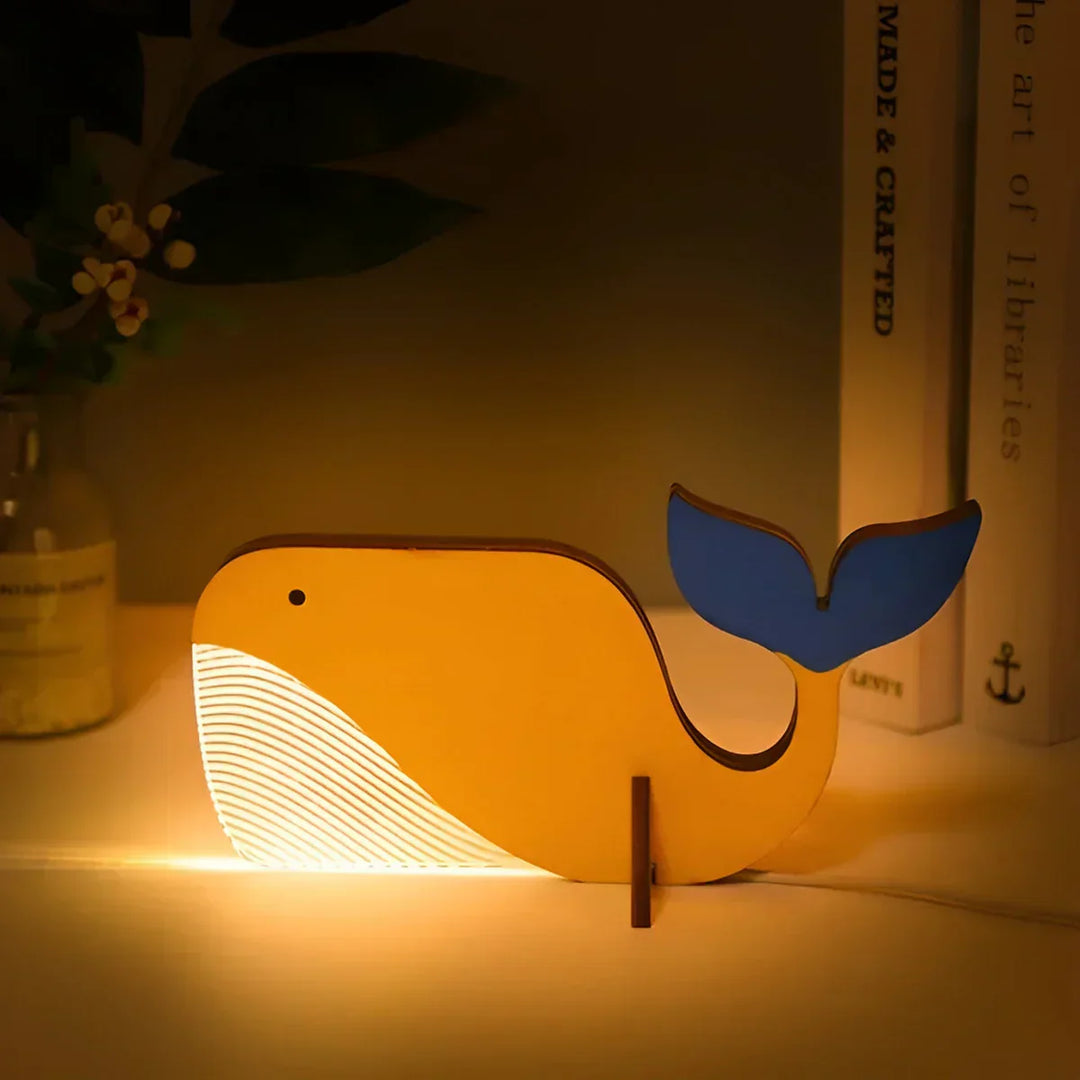 Children Table Lamp Animal Design Night Light