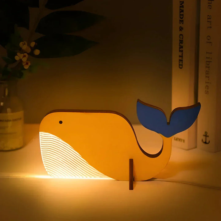 Children Table Lamp Animal Design Night Light